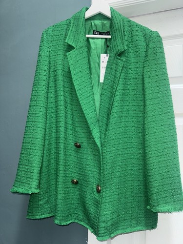 Giacca blazer doppiopetto zara - blazer,