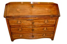 importante trumeau in noce con intarsi stile Luigi XV epoca fine '700 piemontese