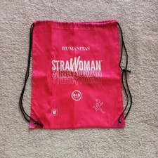 Sacca scarpe portascarpe Strawoman rosa