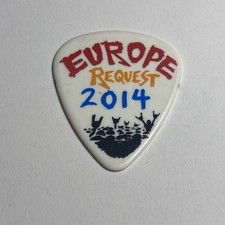 Metallica By Request Europe 2014 Tour Plettro per chitarra