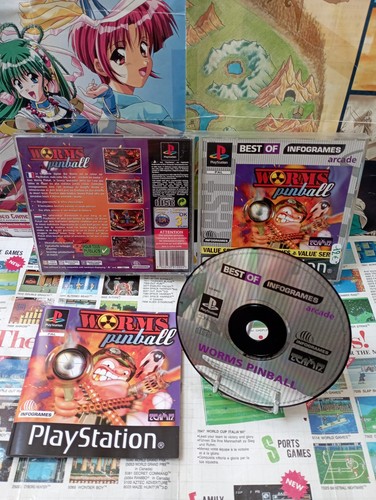 Playstation ps1 worms pinball - ps1:,
