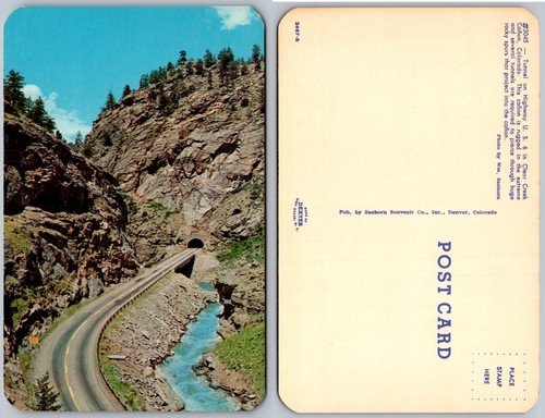 Cartolina tunnel drive - drive, canyon