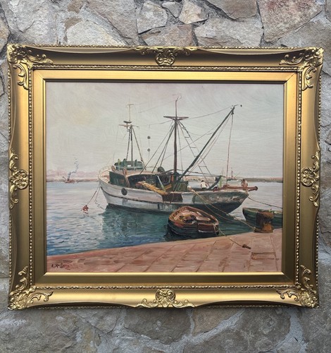 Quadro peschereccio antonio - quadro, -peschereccio-