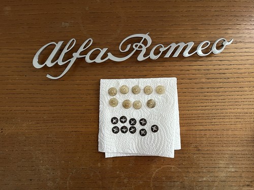 Scritta posteriore alfa romeo - scritta,