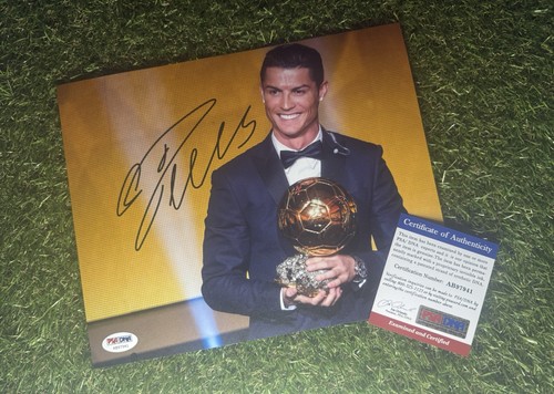 Cristiano ronaldo foto firmata - cristiano,