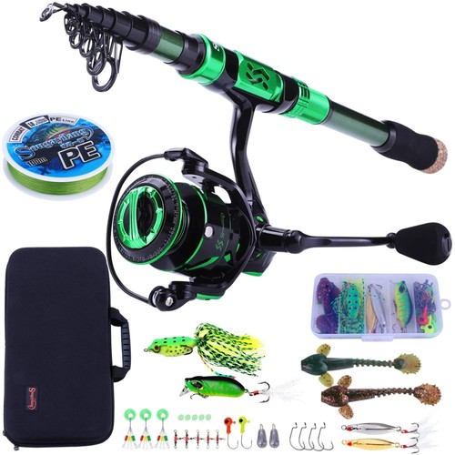 Set canna pesca mulinello - da,