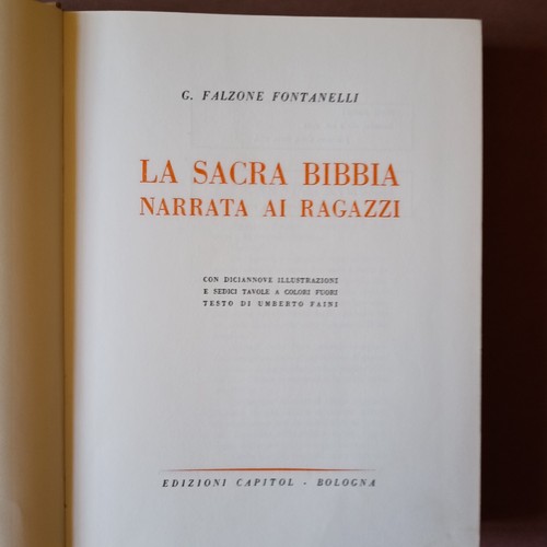 Sacra bibbia narrata ai - narrata,