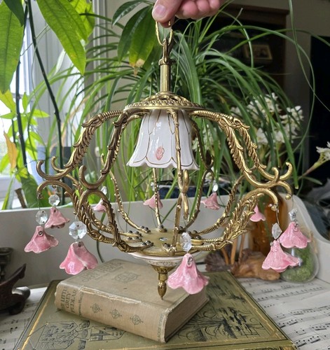Lampadario capodimonte vintage - capodimonte,
