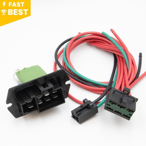 Blower motor resistor with