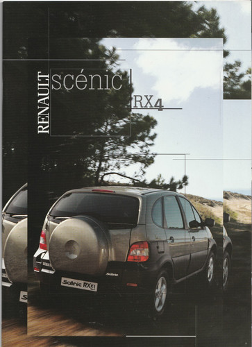 Brochure renault scénic - scénic, rx4