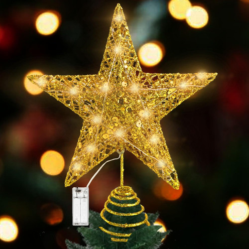 Puntale albero natale - natale, con