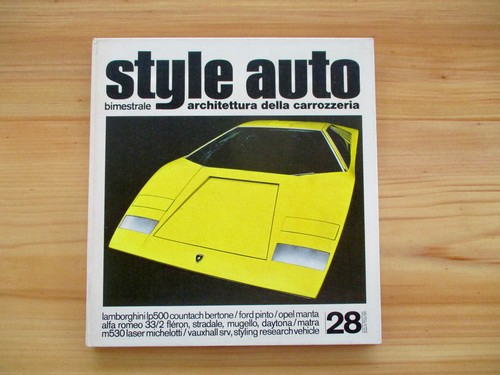 Style auto 1971 - style, studien