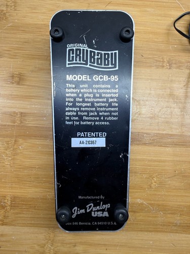 Jim dunlop cry - jim, modello