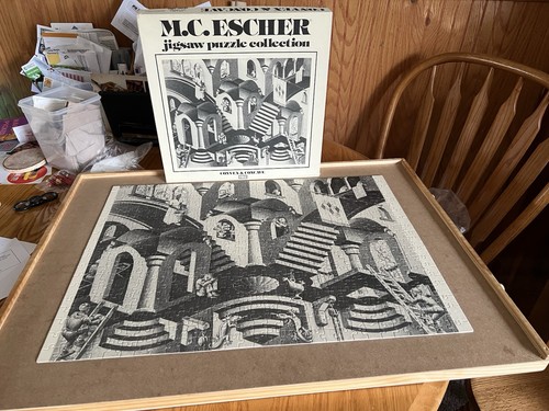 Escher 18x24 gallins - escher,