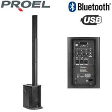 PROEL SESSION1 impianto audio subwoofer + satelliti bluetooth feste karaoke dj