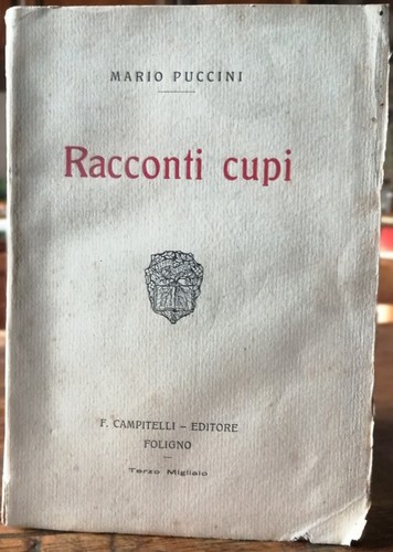 Mario puccini racconti cupi - racconti,