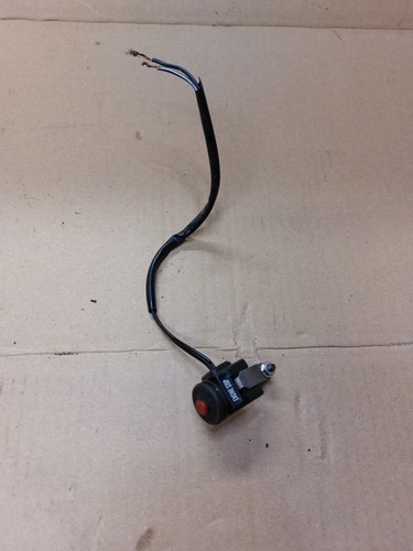 Bouton arrêt moteur - arrêt, origine