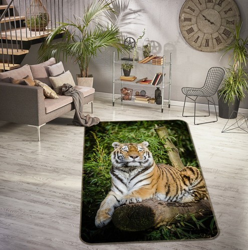 Zoo tigre bambù a552 - 3d,