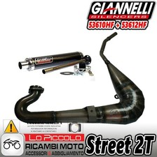MARMITTA + SILENZIATORE IN CARBONIO DERBI GPR 125 RACING NUDE 2004 2005 2006 07