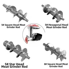 Accessori Tritacarne Coclea Spirale Ricambio per 4 Aste da 2cm 4 5cm