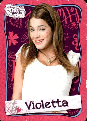 Card violetta disney topps - violetta,