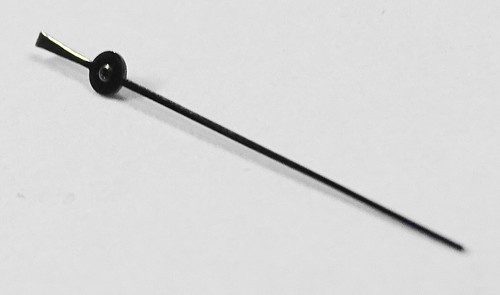 Aiguille seconde laquee noir - aiguille,