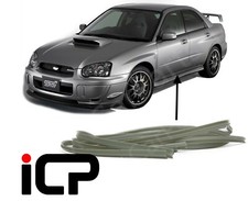 ICP kit guarnizione laterale gonna argento adatto: Subaru Impreza 00-07 WRX STi S203 S204