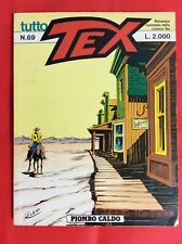 TEX TUTTO TEX N.69 PIOMBO CALDO 01/1990 BONELLI RISTAMPA CON ADESIVO IN OMAGGIO