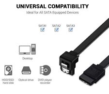 2 X Cavi ORIGINALE  SATA 3.0 6 Gbps Hard Disk drive Disco rigido dati Angolo 90°