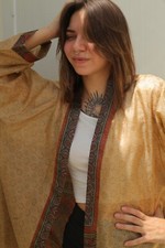 Kimono Duster In Seta Pura