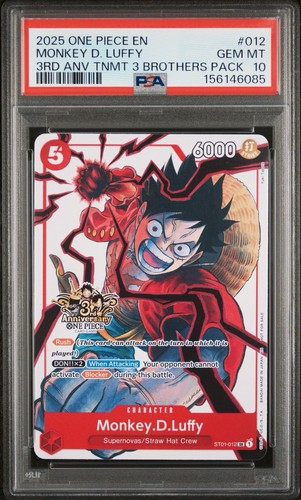 Psa 2025 one piece - one, d