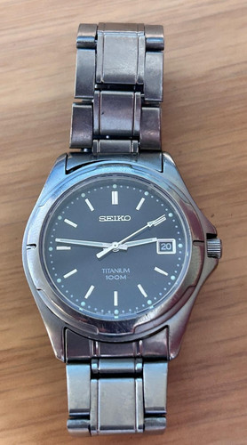 Orologio seiko titanium 100m - orologio,