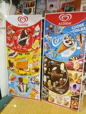 Tabella Listino gelati Targa