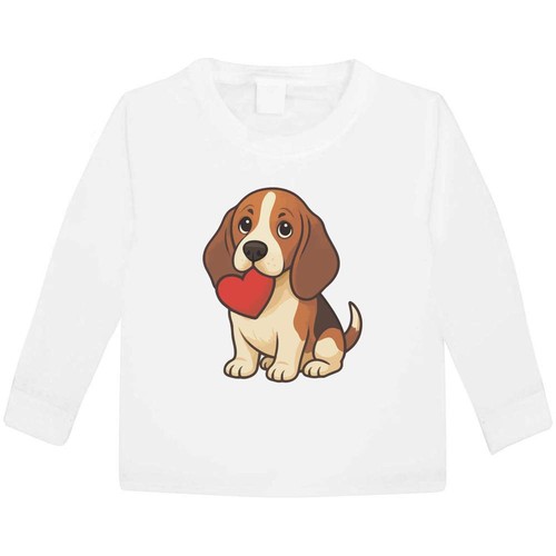 Love beagle shirt in - 'love,