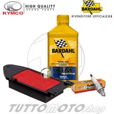 Tagliando KYMCO Agility 200 i S 2022-2023 Kit Olio Bardahl 10W40 Filtro Candela