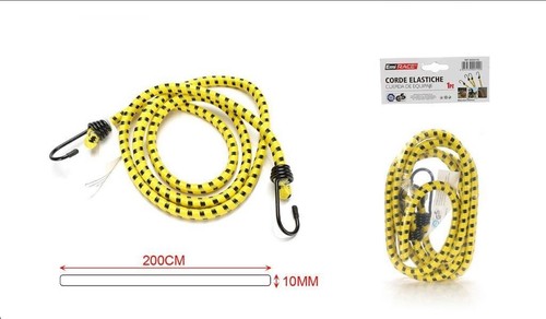 Corda elastica con ganci - corda,