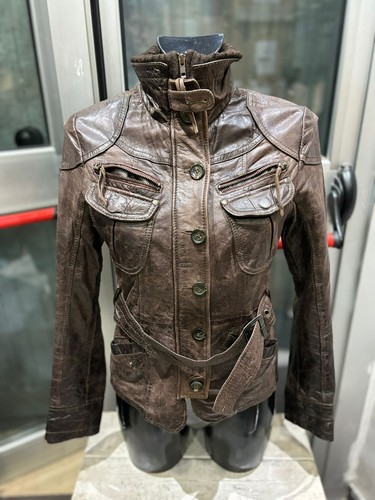Zara giacca pelle - zara, in