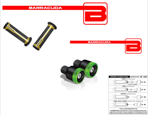 Barracuda manopole oro - manopole, +