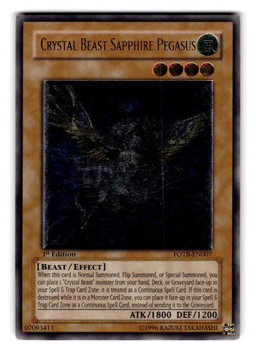 Yugioh crystal beast sapphire - crystal,
