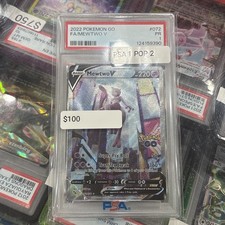 PSA 1 MEWTWO V 072 2022
