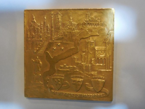 Medaglia placca premio - placca,