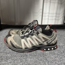 Salomon XA Pro 3D Sneakers Uomo 12.5 Grigio Rosso Escursionismo Gorpcore Basse Atletiche*
