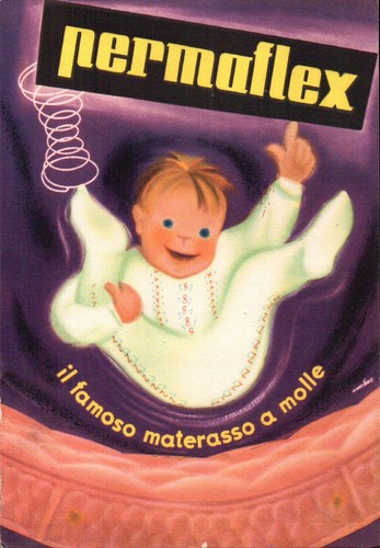Cartolina pubblicitaria del - pubblicitaria,