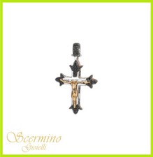 PENDENTE CROCE DA UOMO IN ORO