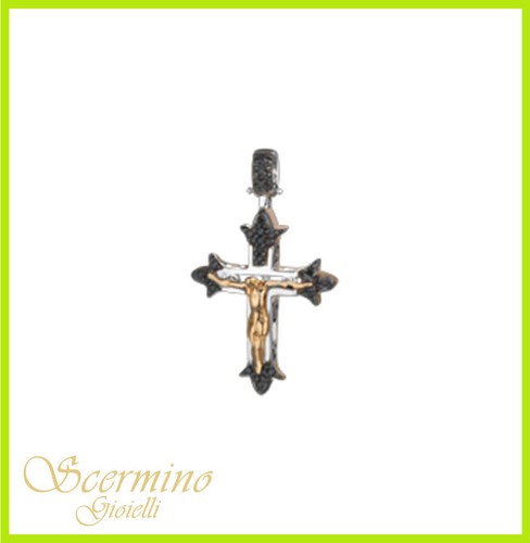 Pendente croce uomo oro - pendente,