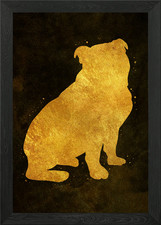 Poster Bulldog inglese
