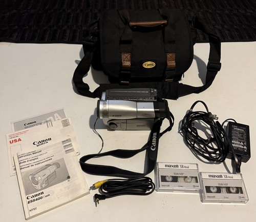 Videocamera analogica canon - videocamera,