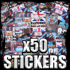 50 adesivi West Ham Ultras