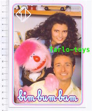 BIM BUM BAM - Bonolis, Carlotta e Uan - postcard - cartolina