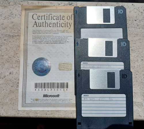 Microsoft dos 3 5 - 6.22,